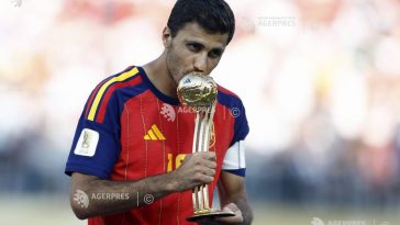 Fotbal: Căpitanul Spaniei, Rodri, va fi supus unei intervenții chirurgicale la spate