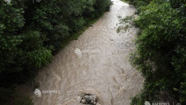 Cod galben de viituri și posibile inundații locale în cinci județe din nordul țării