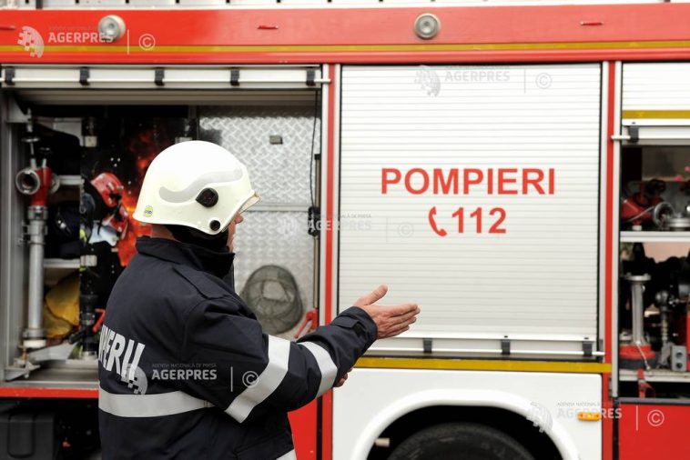 Bistrița-Năsăud: Incendiul de la acoperișul blocului din Bistrița – în urma unor lucrări de izolație