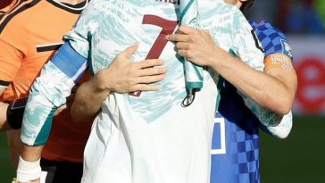 Cristiano Ronaldo a devenit cel mai în vârstă jucător care evoluează într-un meci din faza eliminatorie în istoria Cupei Mondiale