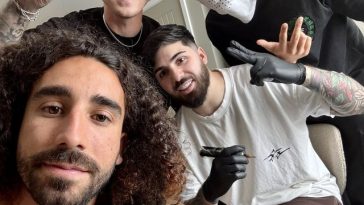 Tatuaj cu chipul lui Luis de la Fuente: Cucurella îşi respectă promisiunea făcută înainte de Cupa Mondială
