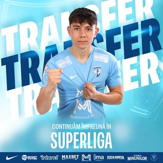 Superliga: Fundaşul Daniel Dumbrăvanu, transferat definitiv la FC Voluntari