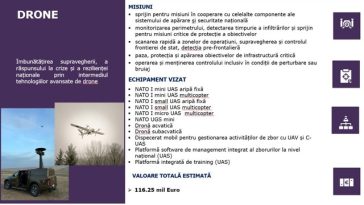 Finanţate cu 223 mil. euro prin SAFE, proiectele de drone şi anti-drone coordonate de MAI, făcute în cooperare cu alte state. Producător român implicat în discuţii: MAI a încercat o construcţie onestă. A greşit că nu a făcut o evaluare clară