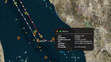 Nava saudită „Encelia” a fost atacată în Marea Roşie. Membrii echipajului sunt în siguranţă