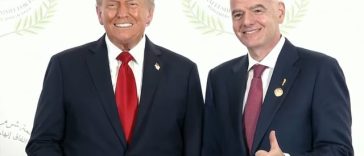 Fotbal: 50 de europarlamentari cer o anchetă privind Premiul FIFA pentru Pace acordat de Gianni Infantino lui Donald Trump
