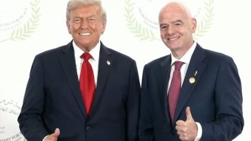 Fotbal: 50 de europarlamentari cer o anchetă privind Premiul FIFA pentru Pace acordat de Gianni Infantino lui Donald Trump