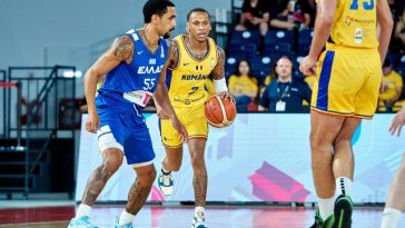 Baschet masculin: România, victorie de senzaţie cu liderul Grecia în penultimul meci din grupa B a preliminariilor World Cup 2027