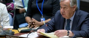 Situaţia în O.Mijlociu a ”scăpat de sub control” şi se află ”la marginea inimaginabilului”, avertizează secretarul general al ONU Antonio Guterres în Consiliul de Securitate