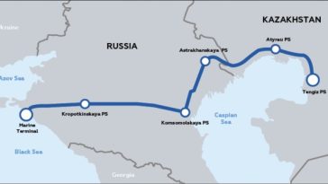 Kazahstanul anunţă că operaţiunile de încărcare pe conducta Caspian Pipeline Consortium (CPC) au fost reluate
