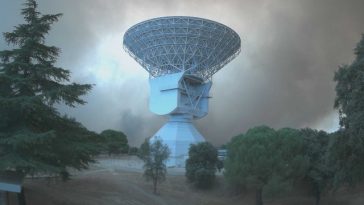 Un important centru al NASA a fost afectat de incendiul de lângă Madrid