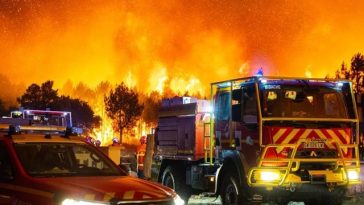 Franţa a solicitat activarea mecanismului de protecţie civilă al UE din cauza incendiilor. În Gironde, 4.800 de hectare au ars şi peste 20.000 de persoane au fost evacuate, în timp ce pompierii apără „casă cu casă”