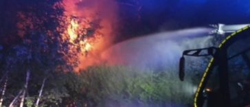 Incendii forestiere de „amploare excepţională” în apropierea Parisului – VIDEO