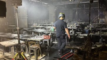 Cel puţin 27 de morţi într-un incendiu izbucnit într-un pub din Bangkok