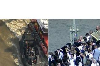 Cinci agenţi au fost răniţi la Londra, după ce o ambarcaţiune a poliţiei fluviale s-a lovit de un pod de pe Tamisa