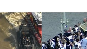 Cinci agenţi au fost răniţi la Londra, după ce o ambarcaţiune a poliţiei fluviale s-a lovit de un pod de pe Tamisa