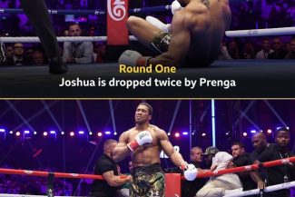 Box: Anthony Joshua l-a învins pe albanezul Kristian Prenga prin K.O în runda a doua – VIDEO