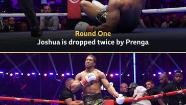 Box: Anthony Joshua l-a învins pe albanezul Kristian Prenga prin K.O în runda a doua – VIDEO