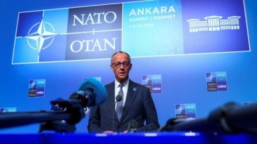 Friedrich Merz cere ca summitul NATO de la Ankara să transmită Moscovei mesajul că ”Rusia nu are nicio şansă să câştige acest război”, El evocă un nou ajutor european destinat Ucrainei, de 70 mld. € în 2026 şi 2027