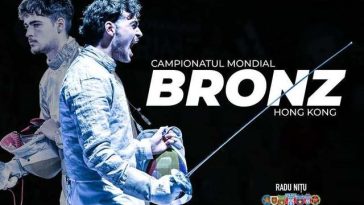 Scrimă: Radu Niţu, medalie de bronz la sabie, la CM de la Hong Kong