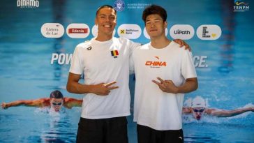 David Popovici l-a dus pe Pan Zhanle la Castelul Peleş: “Am făcut o scurtă pauză de la bazin”