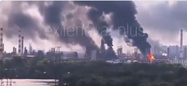 Războiul din Ucraina – Rusia susţine că drone ucrainene au lovit un terminal petrolier din Sankt Petersburg