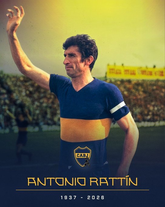 Antonio Rattin, unul dintre cei mai mari mijlocaşi argentinieni, a murit la 89 de ani