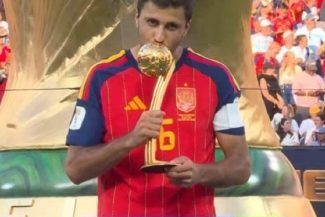 Excepţionalul Rodri a fost desemnat cel mai bun jucător al Cupei Mondiale