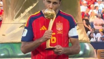 Excepţionalul Rodri a fost desemnat cel mai bun jucător al Cupei Mondiale