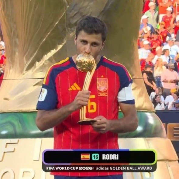 Excepţionalul Rodri a fost desemnat cel mai bun jucător al Cupei Mondiale