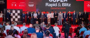 Şah: Bogdan Deac, alături de unii dintre cei mai puternici jucători ai lumii la Grand Chess Tour – Super Rapid & Blitz Croatia 2026