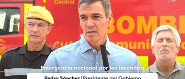 Prioritatea este ”salvarea vieţilor”, anunţă premierul spaniol Pedro Sanchez la Cenicientos, în zona incendiilor, la vest de Madrid, după ce două incendii au fuzionat într-un sinistru uriaş şi ameninţă să se unească cu al treilea în apropiere de Avila. în