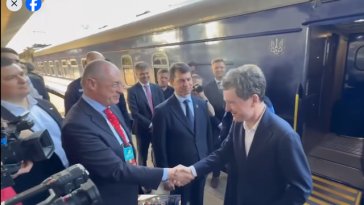 Preşedintele Nicuşor Dan a ajuns cu trenul la Kiev, pentru summitul Ucraina-Europa de Sud-Est, la invitaţia preşedintelui ucrainean Volodimir Zelenski – VIDEO