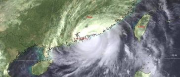 Taifunul Noul afectează China şi Hong Kong. Vânturi puternice şi ploi torenţiale. Peste 340.000 de persoane au fost evacuate în provincia Guangdong – VIDEO