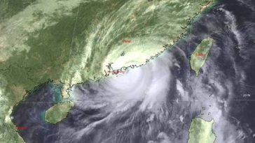 Taifunul Noul afectează China şi Hong Kong. Vânturi puternice şi ploi torenţiale. Peste 340.000 de persoane au fost evacuate în provincia Guangdong – VIDEO