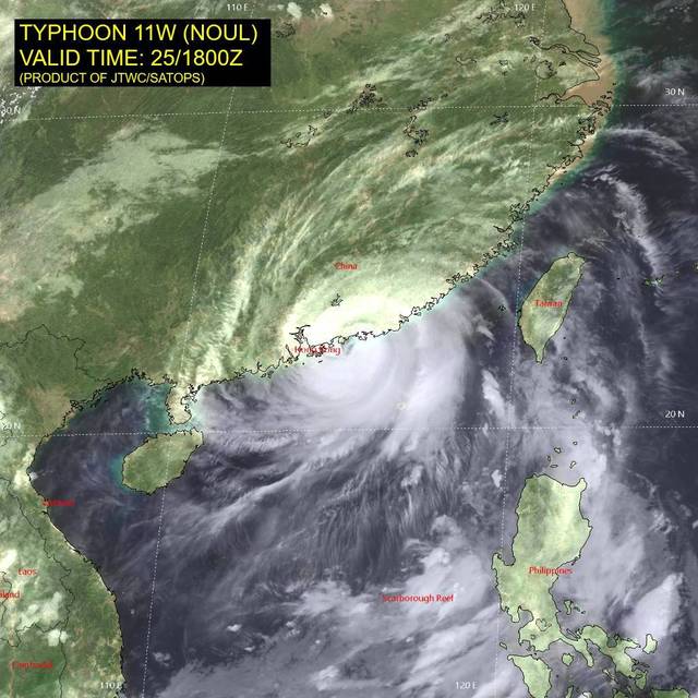 Taifunul Noul afectează China şi Hong Kong. Vânturi puternice şi ploi torenţiale. Peste 340.000 de persoane au fost evacuate în provincia Guangdong – VIDEO