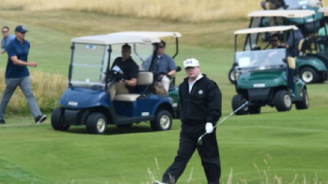 Harry Kane: A fost o experienţă incredibilă să joc golf cu Trump