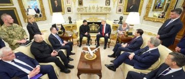 Zelenski a discutat cu Trump, în Biroul Oval, într-o întâlnire de aproape o oră, despre producţia de rachete Patriot de către Ucraina