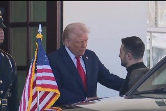 Preşedintele Volodimir Zelenski a sosit la Casa Albă