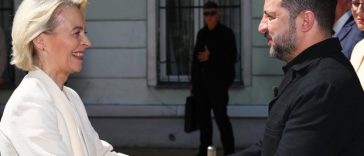 Ursula von der Leyen anunţă un parteneriat între UE şi Kiev în domeniul dronelor
