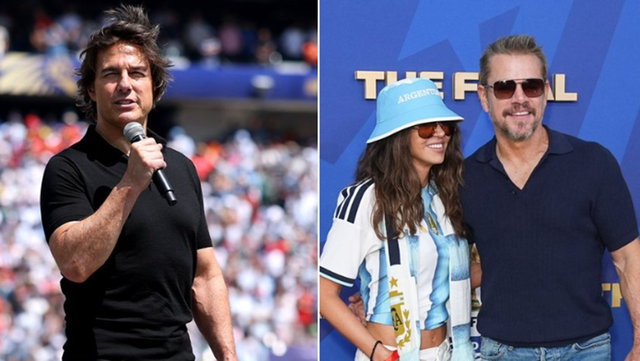 Vedete la finala Cupei Mondiale: Matt Damon, Tom Cruise, Timothée Chalamet, Novak Djokovici, Beyonce – VIDEO