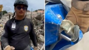 Patru poliţişti, arestaţi, destituiţi şi trimişi în justiţie, după ce sunt atacaţi de mulţime, în înregistrări video virale, în care sunt surprinşi furând din dărâmături, după dublul cutremur din Venezuela
