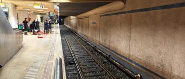 ISU Bucureşti-Ilfov: Intervenţia pentru extragerea apei acumulate în staţia de metrou Piaţa Victoriei s-a încheiat