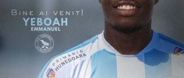 Superliga: Emmanuel Yeboah va juca la Corvinul Hunedoara