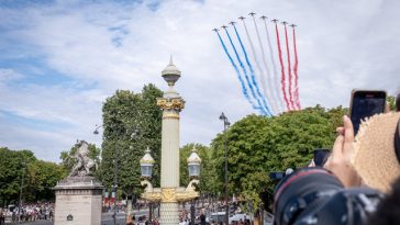 Emmanuel Macron găzduieşte pentru ultima dată ca preşedinte ceremoniile de 14 iulie, o paradă „impresionantă” şi europeană la care participă şi militari români