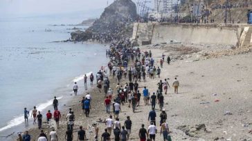 Ceuta: Bilanțul cadavrelor recuperate a ajuns la 67