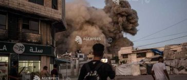 Mai multe atacuri aeriene israeliene asupra Fâșiei Gaza; doi morți și un depozit de spital avariat