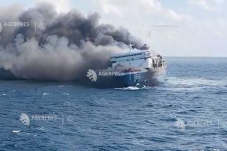 Indonezia: Un incendiu pe un feribot s-a soldat cu cinci morți și 41 de dispăruți