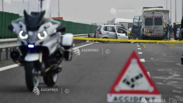 Circulație îngreunată pe Autostrada A2 București – Constanța din cauza unui acident rutier