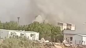 VIDEO Irak: Incendiu la o bază militară, pe fondul arșiței