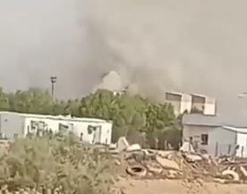 VIDEO Irak: Incendiu la o bază militară, pe fondul arșiței